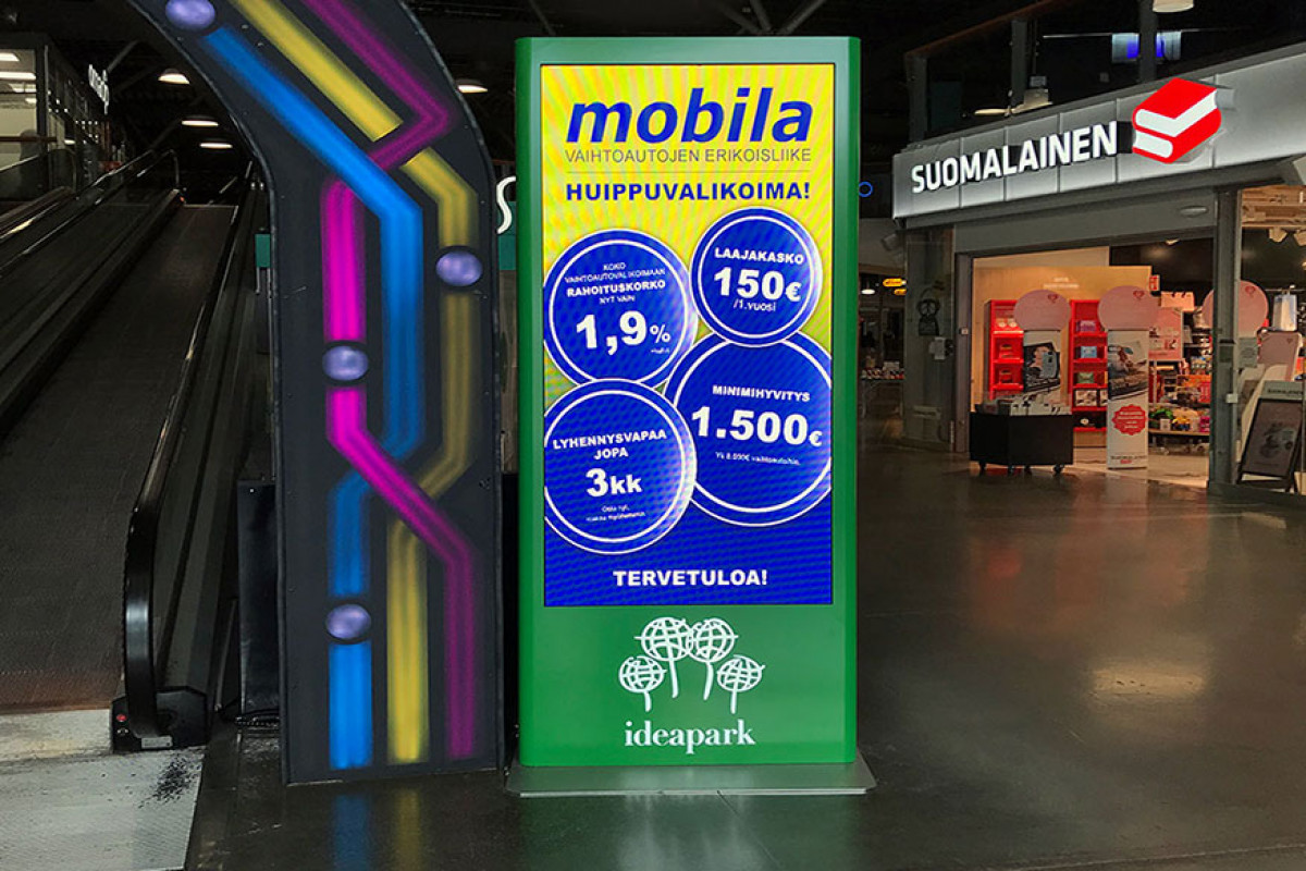 P2.5 Indoor LED Totems (4pcs of 2m2)