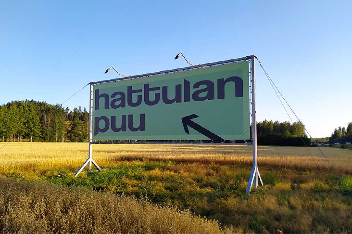 Static Road Sign Banner (40m2)